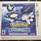 Nintendo Pokémon Alpha Sapphire Nintendo 3DS RPG E NTSC-U/C w/ Case Manual