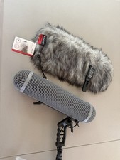 SENNHEISER MKH 60 P 48 , with K-TeK 16 Graphite Boompole and Rycote Windshield
