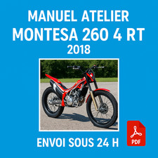 Manuel Atelier Montesa 260 4 RT 2018 Revue Technique Moto Français RMT CD PDF
