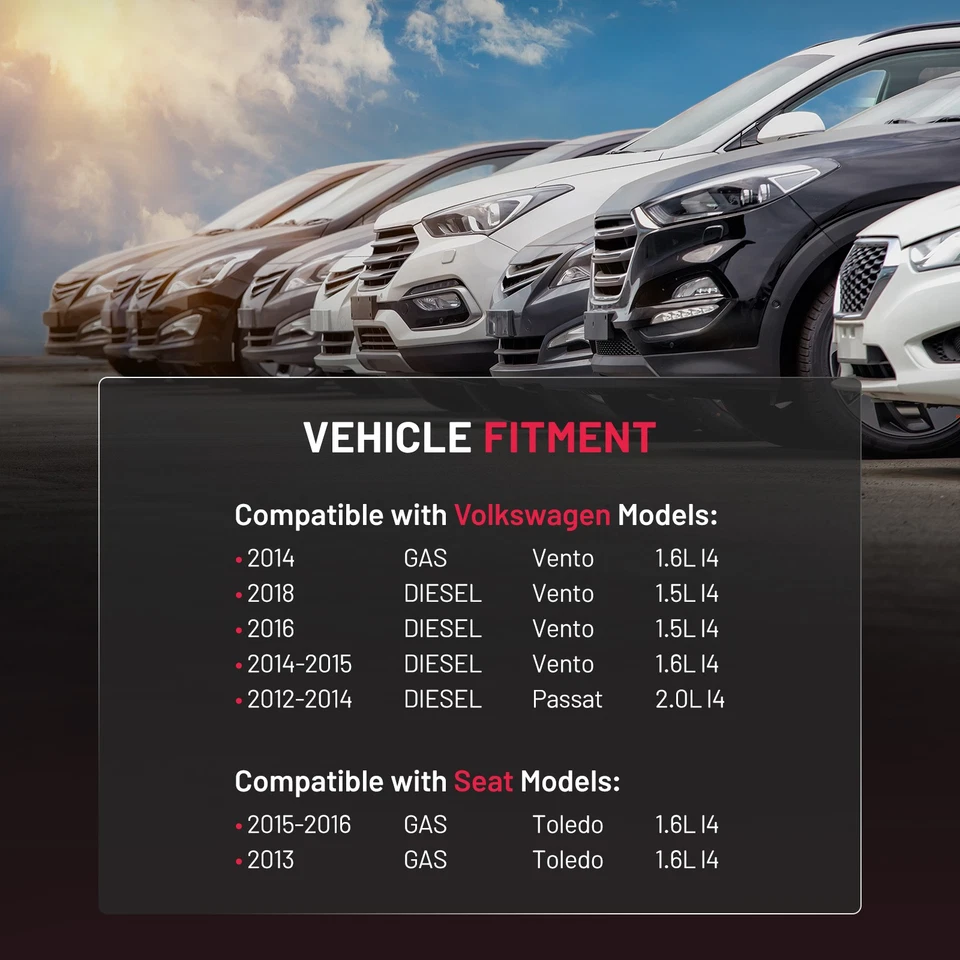 Engine Valve Cover For 12-2014 Volkswagen Passat 2.0l Diesel Turbo 03L103-469-R Foto 2 de 4