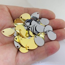 Fishing Spinner Bait Blade Kit Spinnerbait DIY Easy Spin Rigs Trout Salmon Bass 