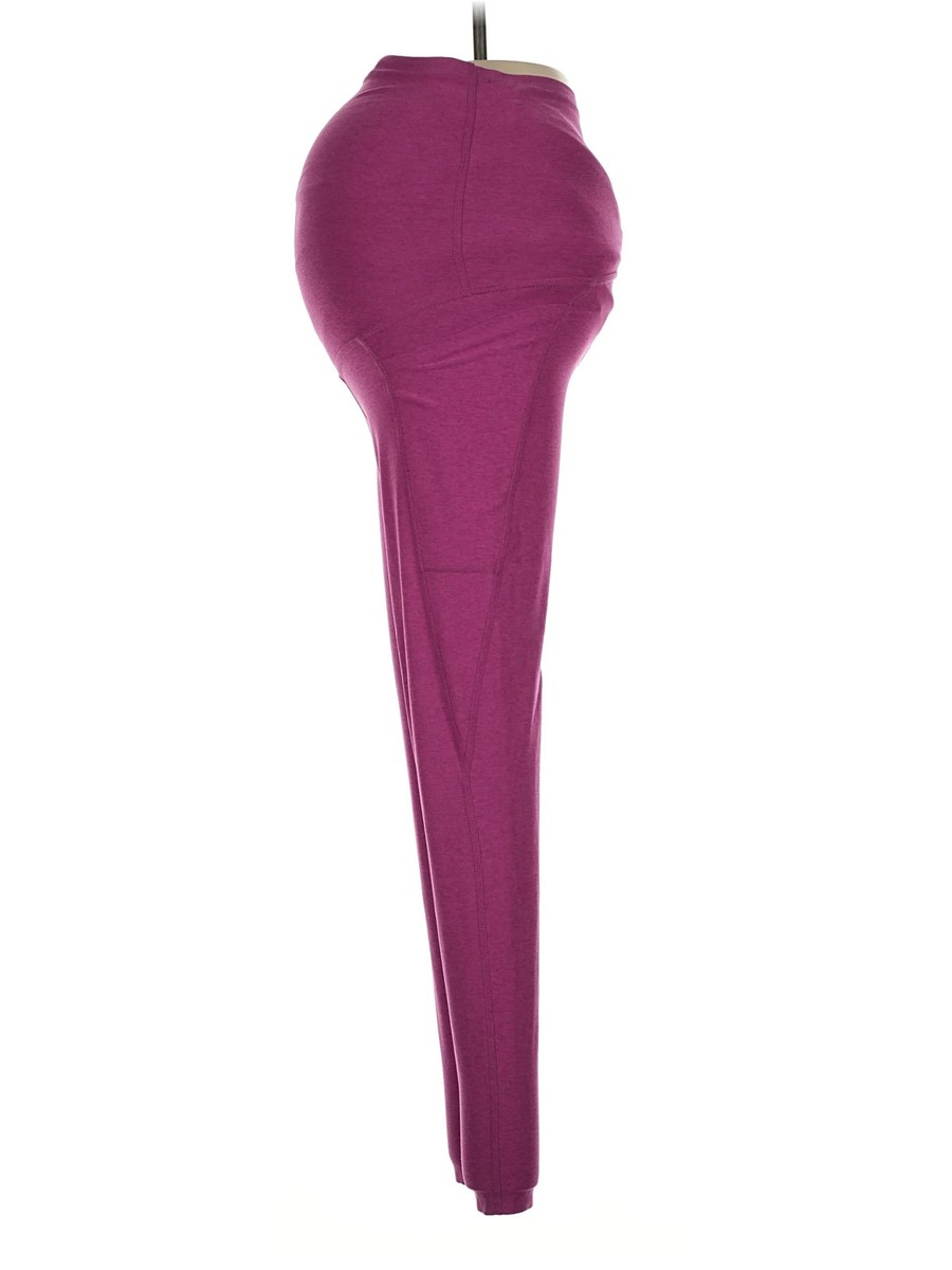 Beyond the Bump by Beyond Yoga Women Purple Active Pants S Maternity View 4