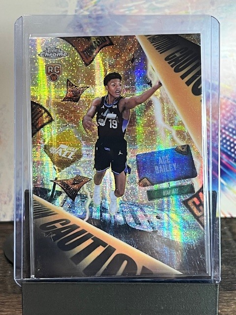 2025-26 NBA Topps Chrome Ace Bailey RC ADVISORY SSP Case Hit #AD-5🔥Pack Fresh🔥