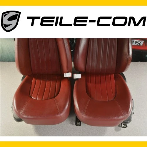 Set 4200 sedili Maserati /el. regolabili + memoria/pelle rosso bordeaux / seat L+R - Immagine 3 di 4