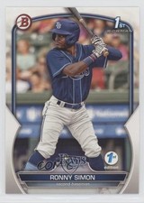2023 Bowman 1st Edition Ronny Simon #BPPF-112 e9p