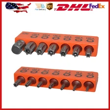 14PCS Torx Hex Bit Set Security Tamper Proof Torq Star Resistant S2 Steel T5 -T4
