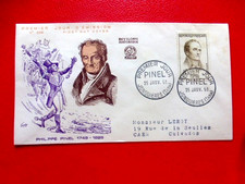 FDC  1er jour : 1957 PHILIPPE  PINEL  ( 1745 - 1826 )