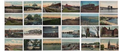 Fall River / New Bedford MA Vintage Used/Unused Postcards You Pick Card [x30