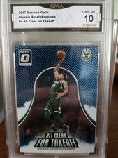 2017-18 Panini Donruss Optic - All Clear for Takeoff Giannis Antetokounmpo #4
