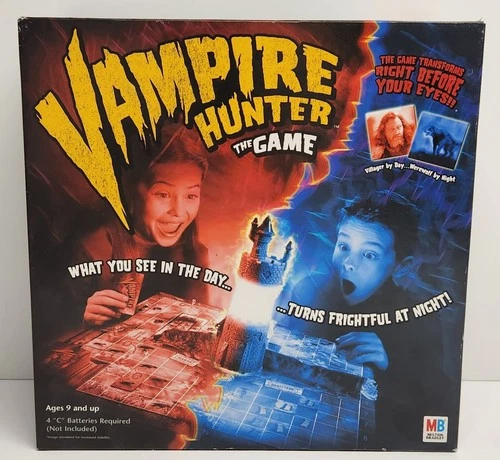 Vintage Vampire Hunter The Game by Milton Bradley Hasbro 2002 Complete