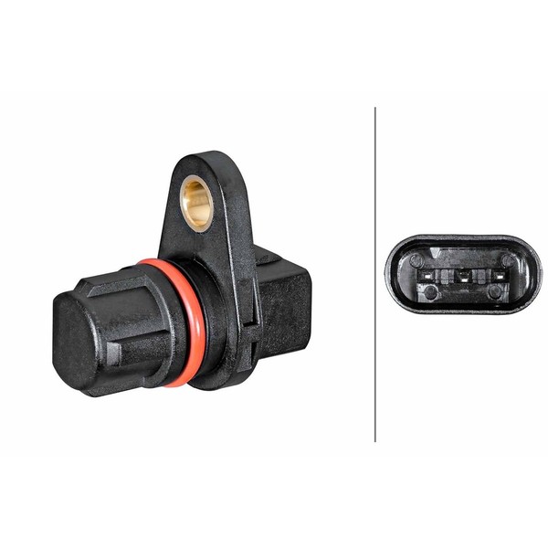 Sensor Nockenwellenposition Hallsensor 3-Polig Hella FüR U.A. Chevrolet Camaro-image