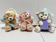 Disneyland Duffy ShellieMay Gelatoni Plush Key Chain Strap New Tokyo Japan F/S