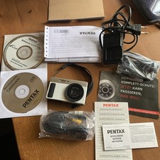 Pentax Optio H90 Argento Ceramica Bianca Funzionante (Leggere Descrizione)