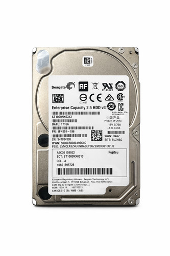 Seagate Enterprise 1TB 2,5" SATA HDD Festplatte ST1000NX0313 PN 1FN101-196