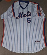 David Wright New York Mets 2011 TBTC 1986 Majestic Authentic Jersey Sz 56