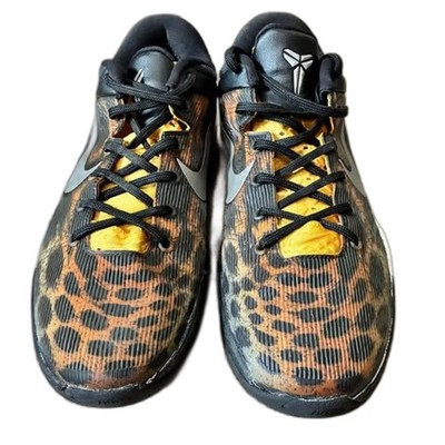 Nike Zoom Kobe 7 VII System Cheetah Colorway Men's Size 11 Great Condition w Box