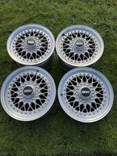Genuine BBS RS 043 Wheels 15x6.5J ET36 5x114.3 Flat-backed 3 Piece Forged