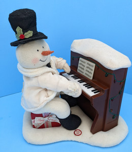 Hallmark Snowman Playing Piano | eBay