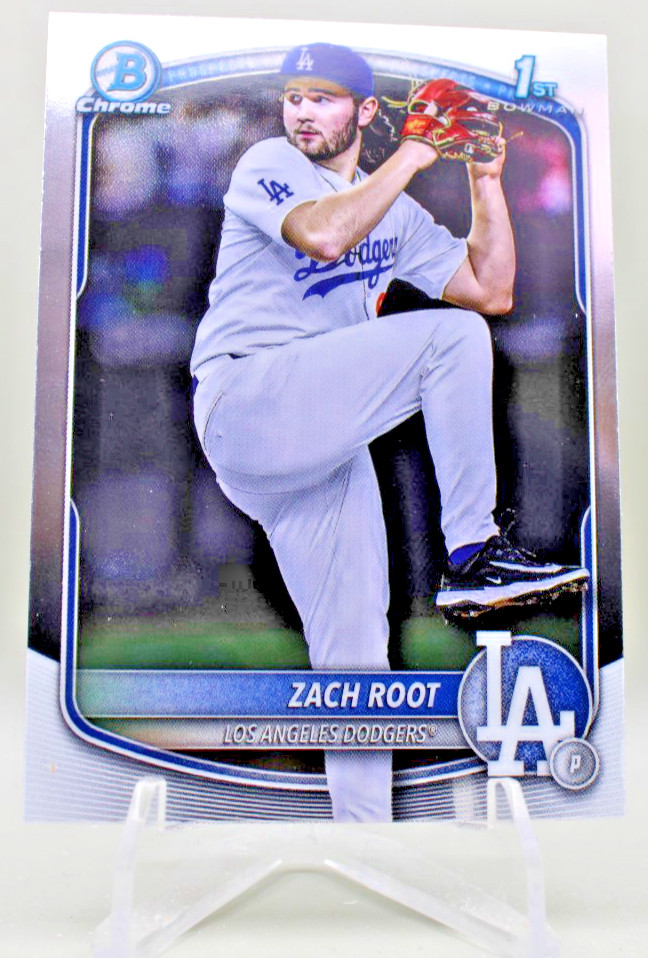 2025 Bowman Draft Chrome - #BDC-22 Zach Root Dodgers