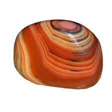 Streifenachat Karneol Carneol roter Achat Red Agate Nr.E6 Kraft Edelsteine