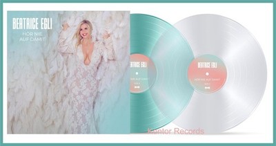 Beatrice Egli ''hör nie auf damit'' limitierte farbige Vinyl 2LP NEU Album 2025
