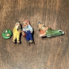 3 Masse Zwerge Erzgebirge Grummt  Marolin Rossmann Beck alt Weihnachtsberg ~4cm