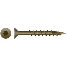 #10 x 5" STAR DRIVE FLAT HEAD WAR COATED SCREWS 500ct | XT1050W