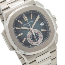 Patek Philippe Nautilus Chronograph Stainless Steel Blue Dial - 5980/1A-001 2