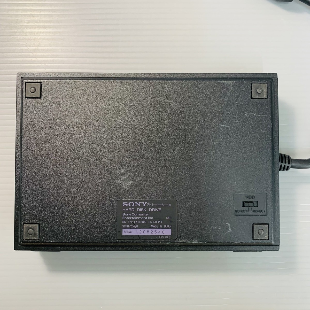 PS2 HARD DISK DRIVE SCPH20400 SONY For Playstation2 SCPH-10190