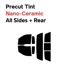 Precut Window Film Automotive Nano Ceramic Tint for Ford F-150 2004-2008 2 Door