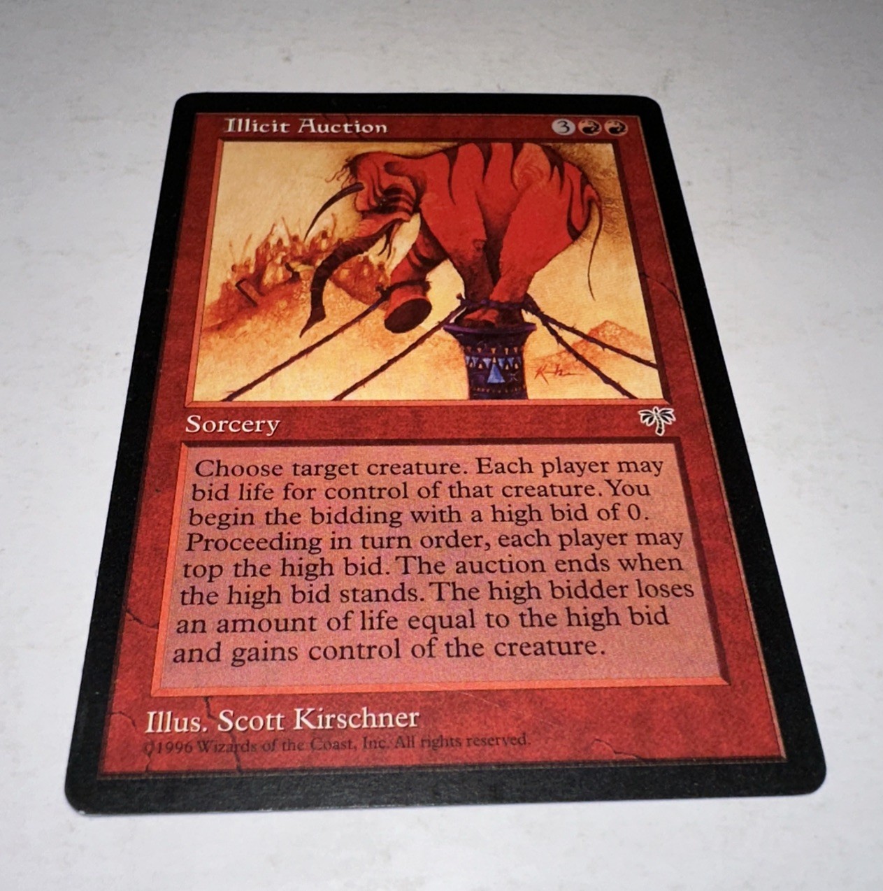 MTG * Illicit Auction  Mirage  NM  Regular  SellbyCyn