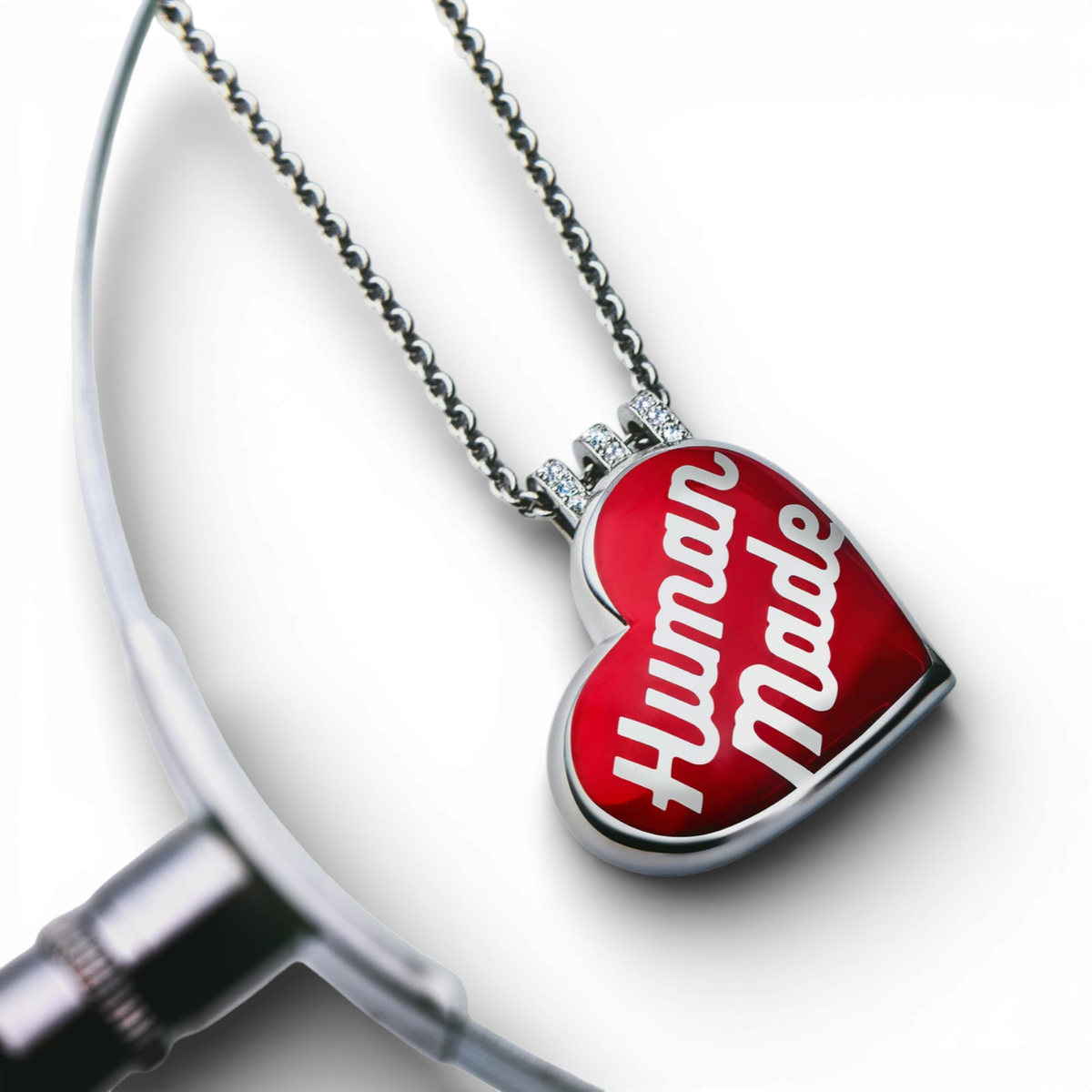 Jacob & Co. x HUMAN MADE x JOOPITER Heart Pendant Silver 925
