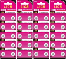 LiCB 40 Pack Watch Batteries Replacement SR626SW 377 377A 376 AG4 40
