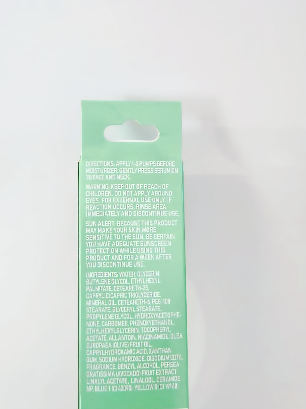 B-Pure Glow Up Renewing Serum Avocado Extract Ceramides 1 fl. Oz