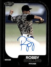 2024 Pulse  Lumin Robby Snelling  5/99 Black On Card Auto Marlins SP D1