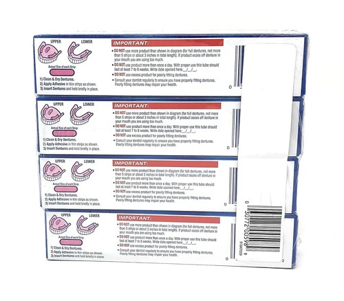 Fixodent Advanced Max Hold Zahnersatzkleber, 2,2 Unzen (4er-Pack) - Bild 2 von 4