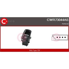 ORIGINAL® Casco Schalter, Fensterheber für Porsche CAYENNE 911 CAYMAN PANAMERA