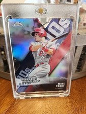 2020 Topps Mjke Trout Die-Cut Wins Above Replacement Angels Non Auto Insert