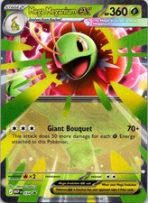 Mega Meganium ex 034 Holo Promo ME: Mega Evolution Promo Pokemon Near Mint