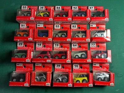 Choro Q Bulk Lot 20 Cars Mitsubishi Honda Toyota VW Audi New Used