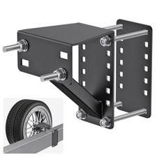Heavy Duty Universal Spare Tire Carrier Mount Bracket for Utility 2 Nut