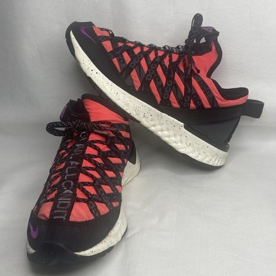 Nike ACG React Terra Gobe Trail Run Shoes Mens US 7.5 Bright Crimson BV6344-600