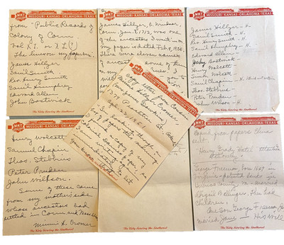 Vintage MKT Katy Rail Road Letter Head Missouri Kansas Oklahoma Texas Lot 7 1950