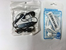 Wireless Bluetooth Wired 3.5mm Earphones Earbuds Mic Volume Answer Calls Player