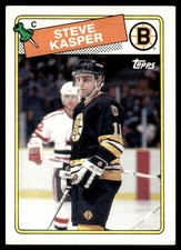 1988-89 Topps STEVE KASPER #176 Boston Bruins