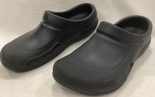 CROCS Bistro Pro LiteRide Clogs Black Slip Resistant Unisex M 7 W 9 NO STRAPS