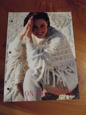 CROCHET PATTERN ON THE FRINGE FASHION COLLECTION CREATIVE NEEDLES *GREAT*