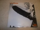 LED ZEPPELIN I SELF TITLED VINYL LP ORIG ATLANTIC 1841 BROADWAY PLAY TESTED
