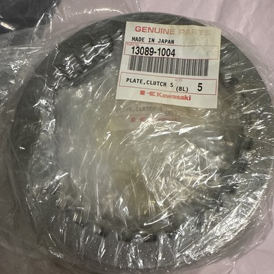 Kawasaki 13089-1004. OEM Steel Clutch Plate. Fits KZ1000/1100