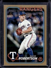 David Robertson 2024 Topps Update #US284 Gold /2024